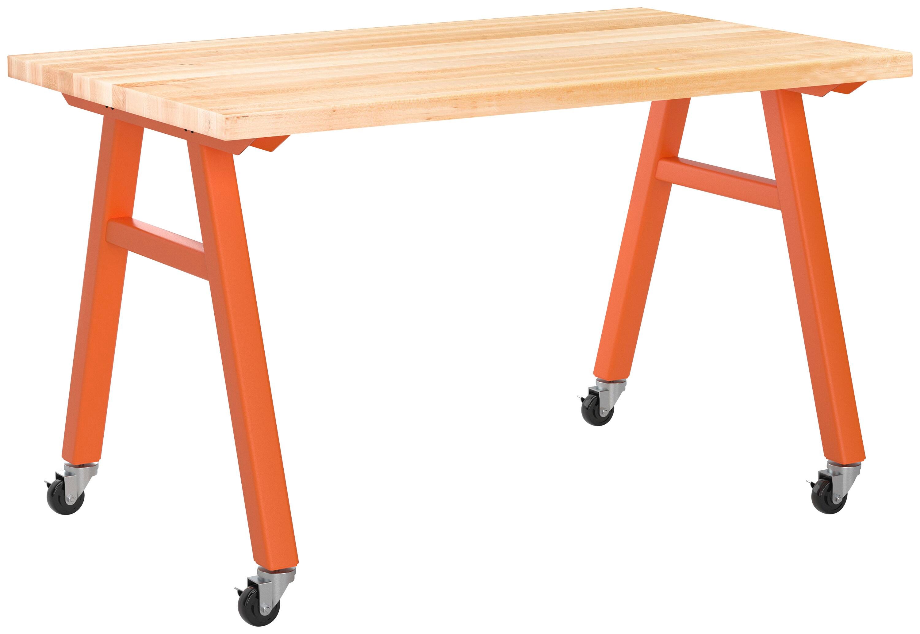 Diversified Woodcrafts A-Frame Table, 72x36x36 In, Maple